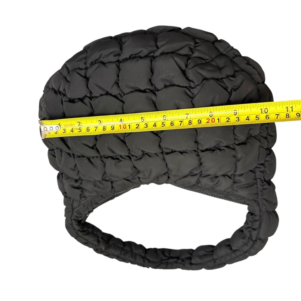 Cos small black quilted hobo bag - Picture 4 of 12